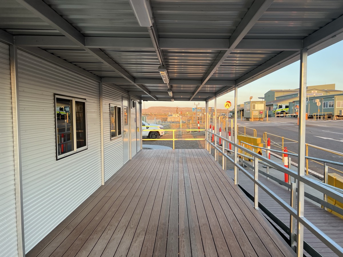 12x3m Covered Deck