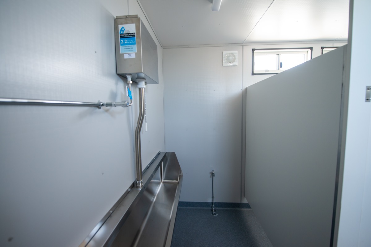 6x3m Toilet Block - View 2