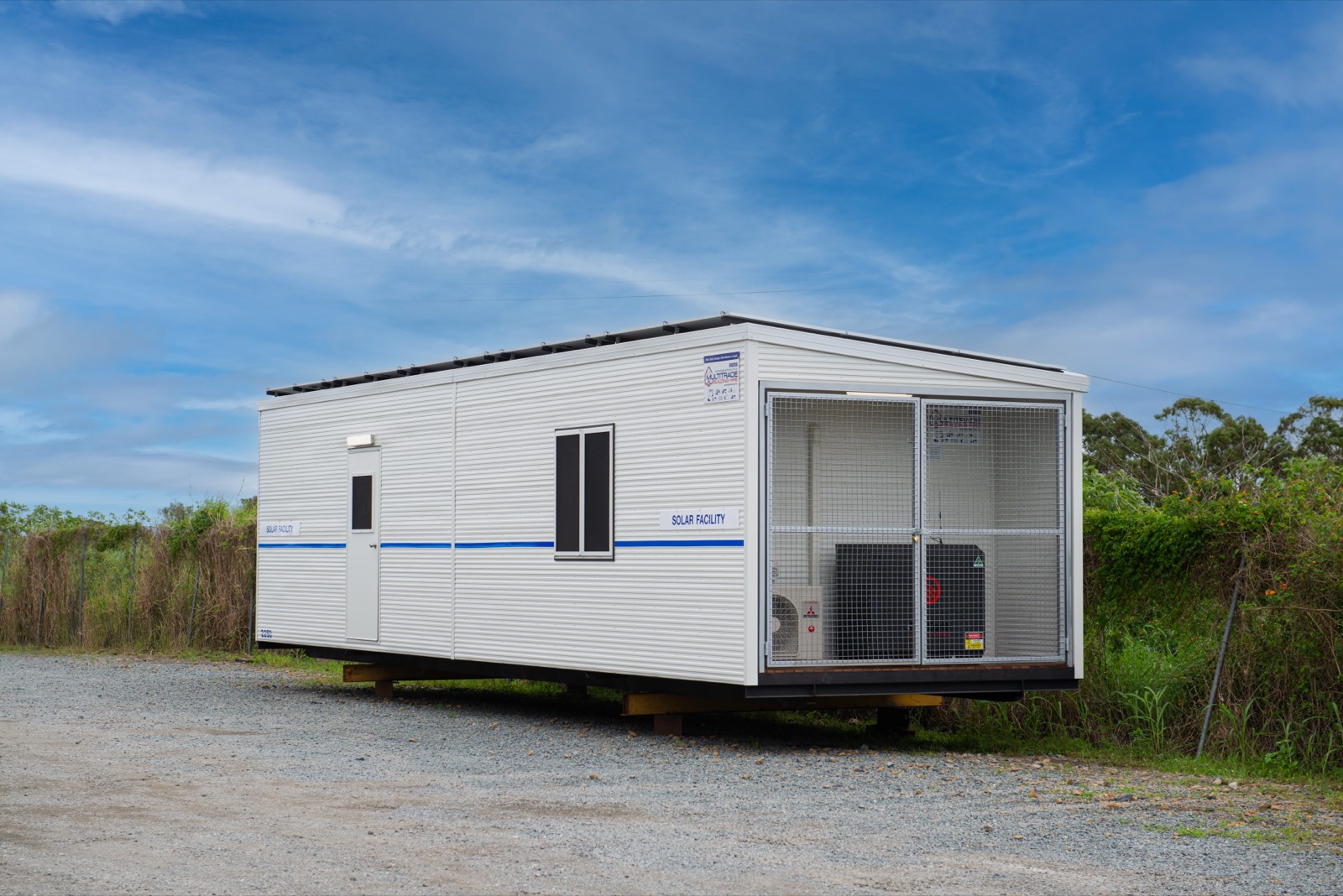 Multitrade Solar Facility — exterior view